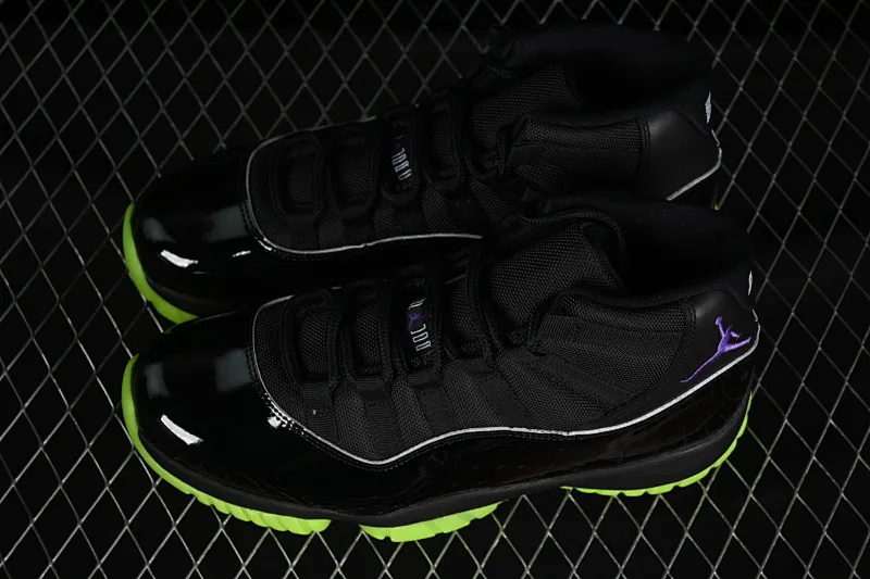 All categories Air Jordan Jordan series basketball shoes Air Jordan 11 Air Jordan 11 Retro AJ11 Joe 11 black avocado green CT8012-003